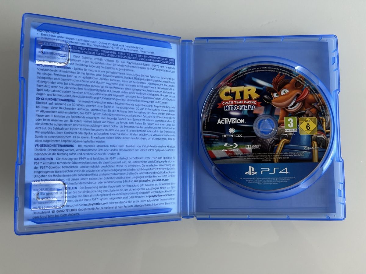 Spiele: CTR Nitro Fueled / Playstation 4 – Neu (gemäss Beschreibung) aus Volketswil von asc_yp5h 2