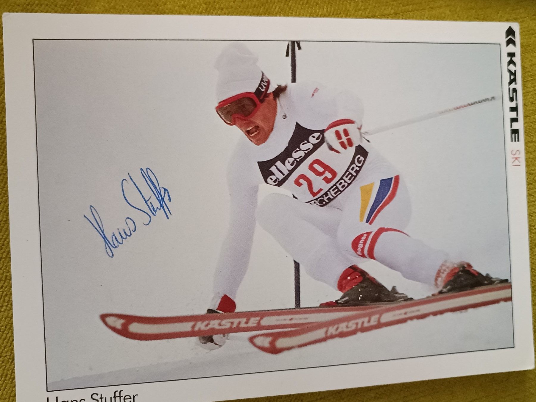 Autographes: Hans Stuffer - Ski – D'occasion à Menziken par Artographs