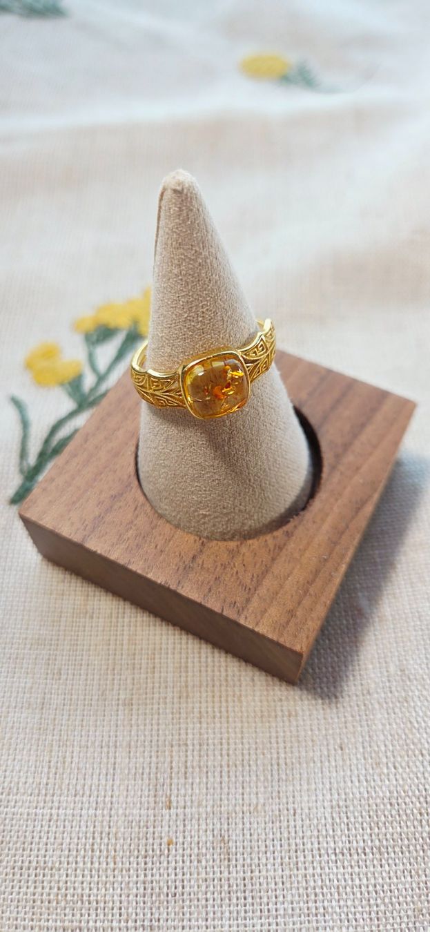Anelli: NEW - S925 Citrine Ring (Adjustable) – Nuovo (secondo la descrizione) da Zürich venduto da cin_wcf6 1