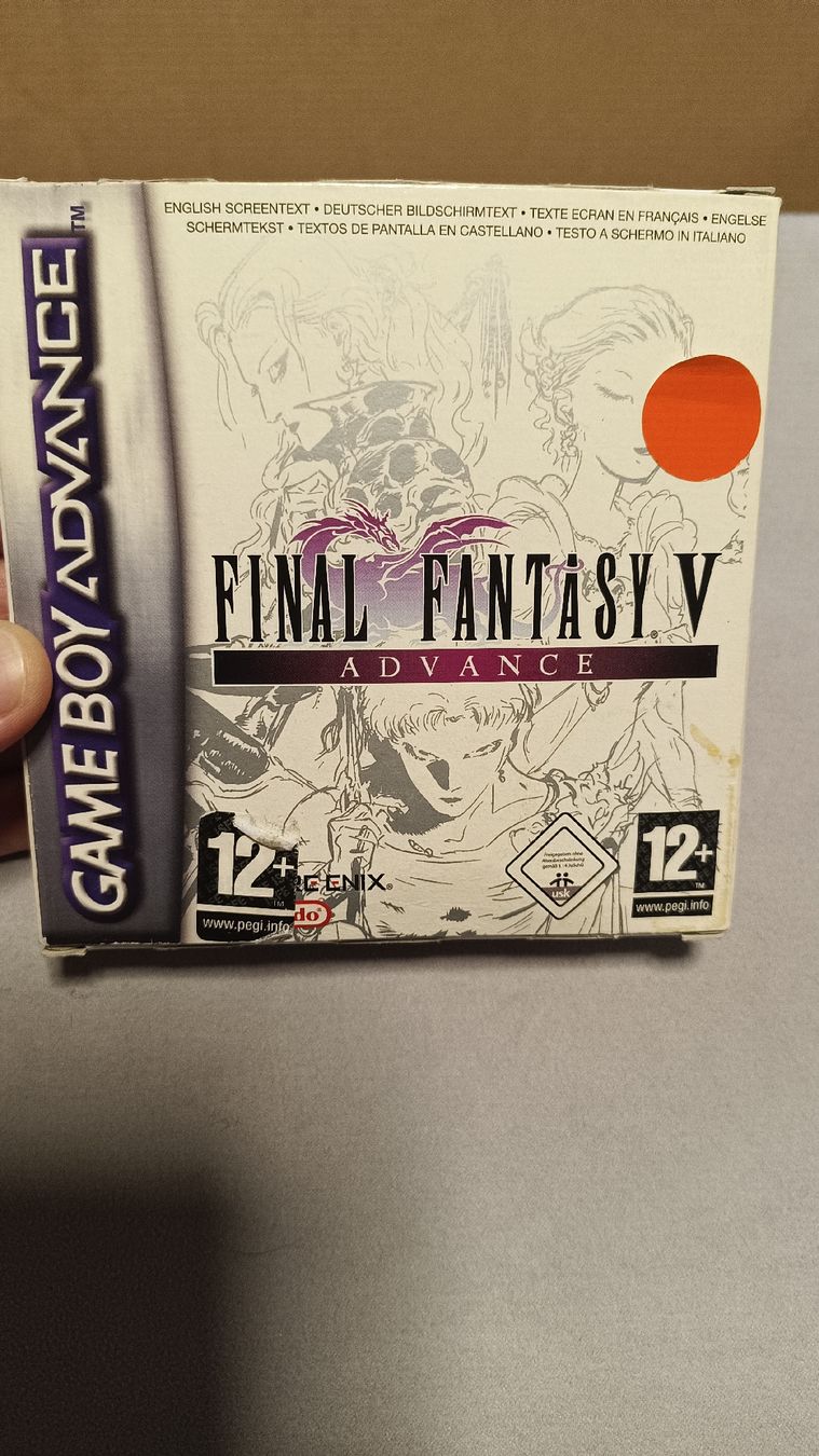 Nintendo Giochi: Game Boy Advance SP bleue + FFV ovp – Usato da Dompierre FR venduto da sul_mlq5 1