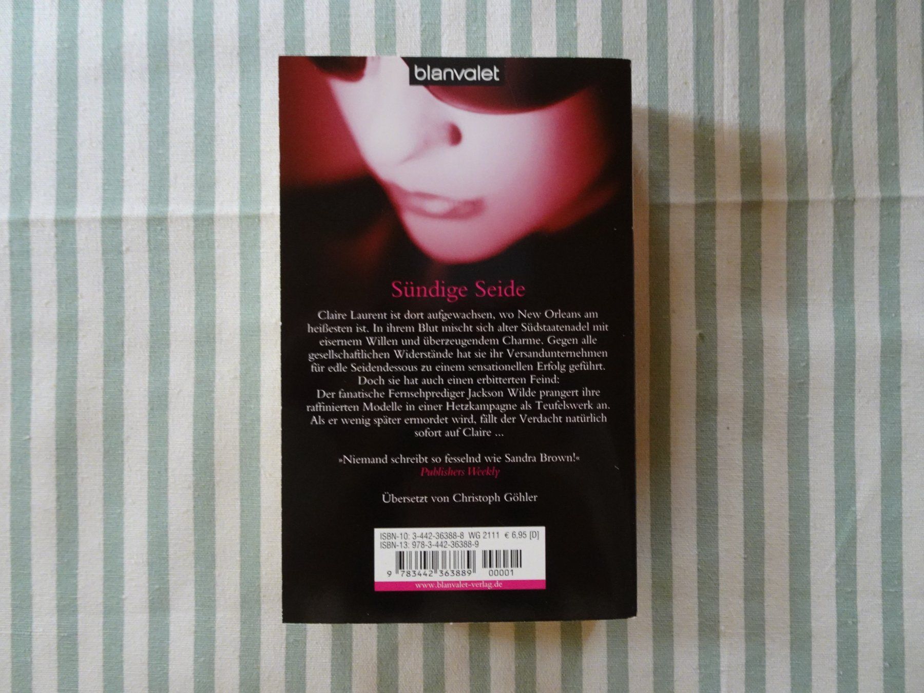 Livres: NEU! Sandra Brown - Sündige Seide - B1023 – Neuf (Voir description) à Küssnacht am Rigi par Bookslove-Divers 1