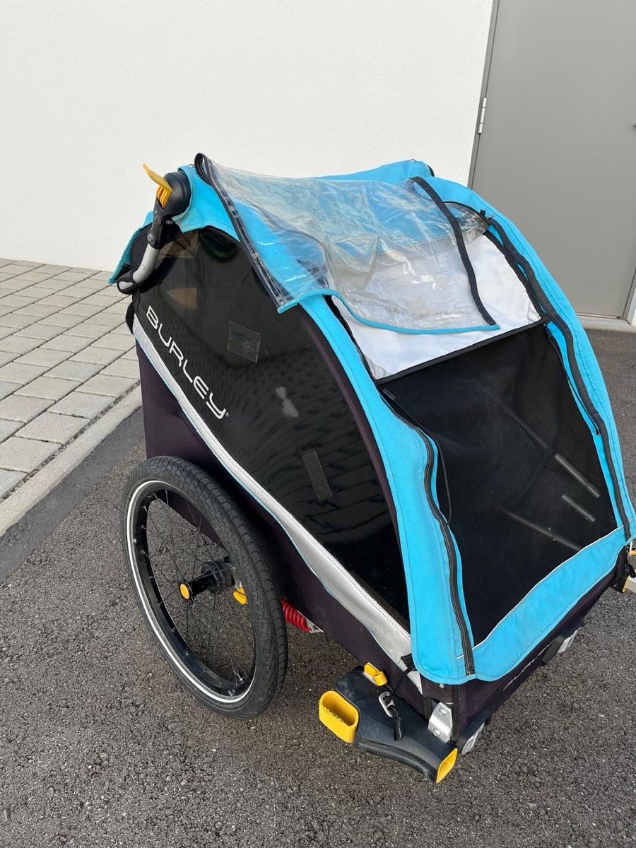 Fahrradanhnger Burley D'Lite X Doppel fr 2 Kinder (Gebraucht) in Bern fr  CHF 180  nur Abholung auf Ricardo kaufen