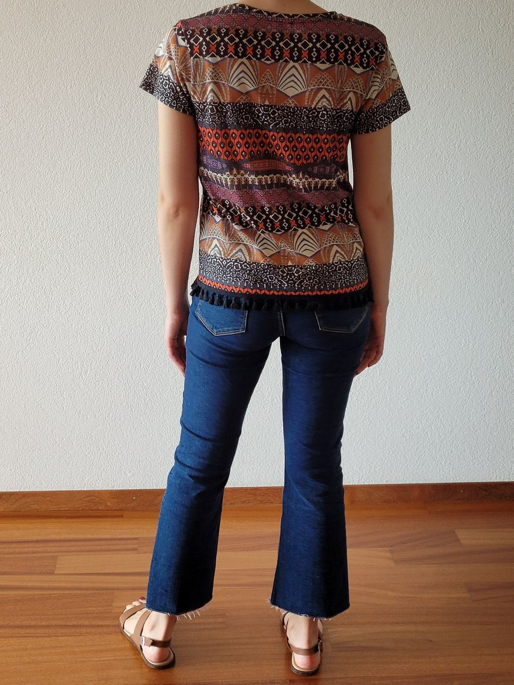 Pimkie T-Shirts: T-shirt imprimé à franges – Gebraucht aus Villars-sur-Glâne von ninisabri 1