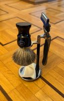 The Art of Shaving Shaving Brush & Stand Set with Razor