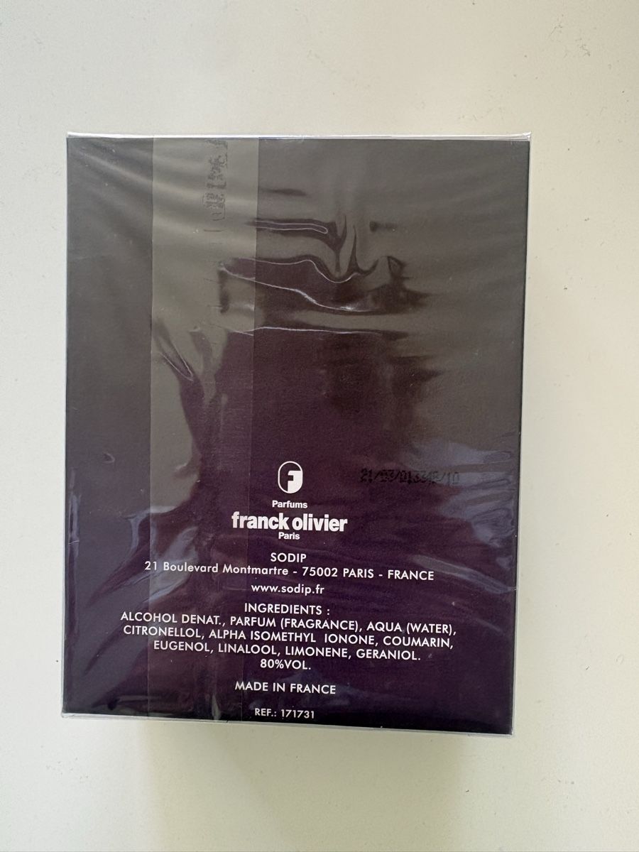 Profumi & Eau de Toilette: Oud Vanille Franck Olivier Eau dr Parfum – Nuovo e nell'imballaggio originale da Binningen venduto da Dorlaa 1