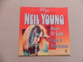 Single Kanada. Blues Rock mit Neil Young 1989 Heart of Gold