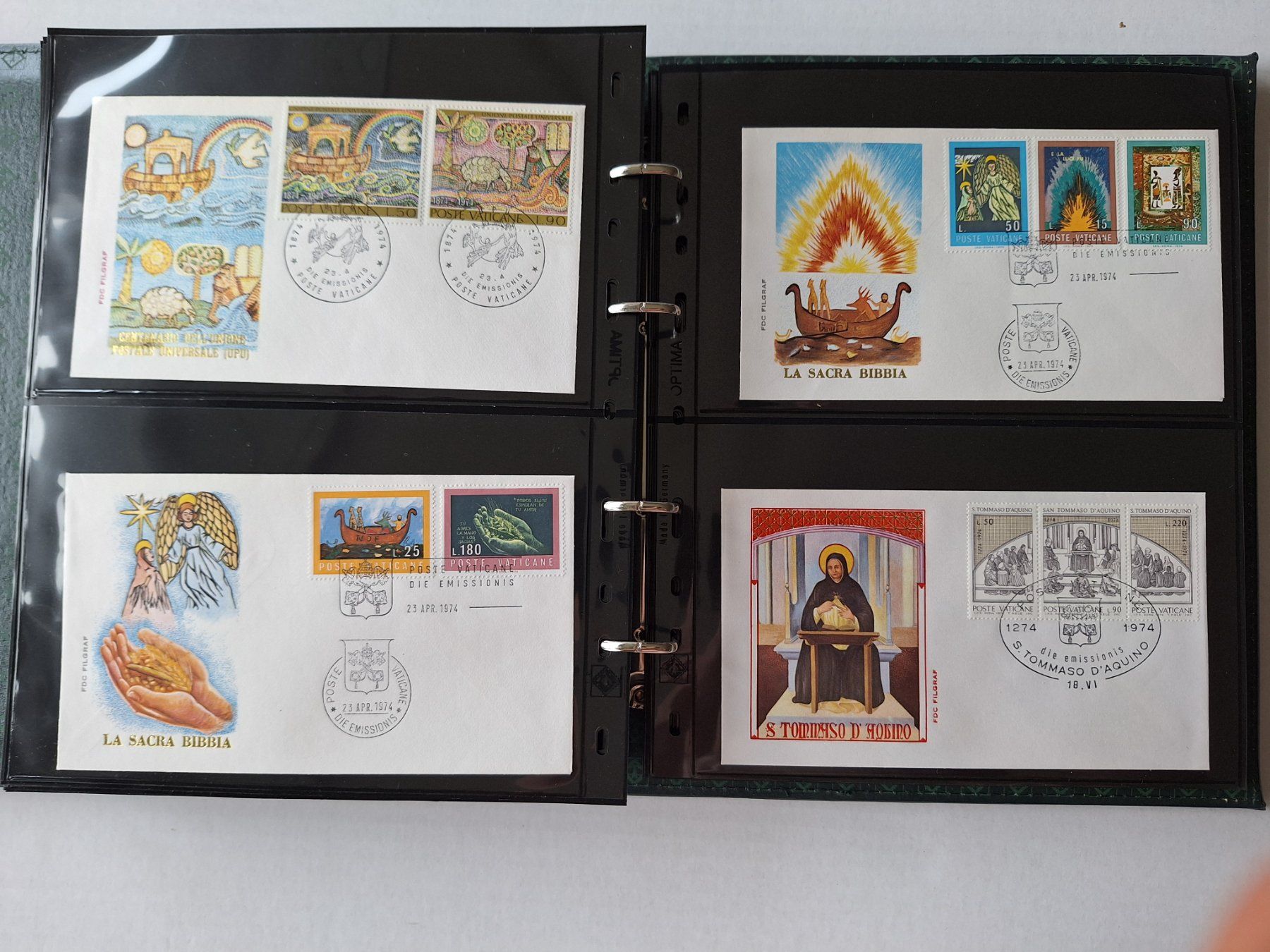 Tutti i francobolli: Vatican 96 Ersttagsbriefe! 1965-1978 – Usato da Zürich venduto da t24_de 5