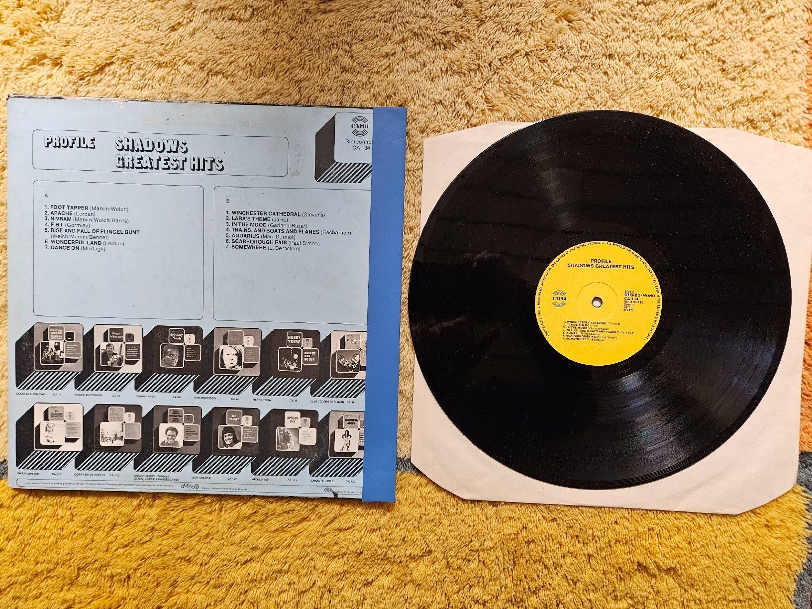 Dischi in vinile: The Shadows Schallplatte Lp - Profile Shadows Greatest Hits – Nuovo (secondo la descrizione) da Lyss venduto da Alexine 1