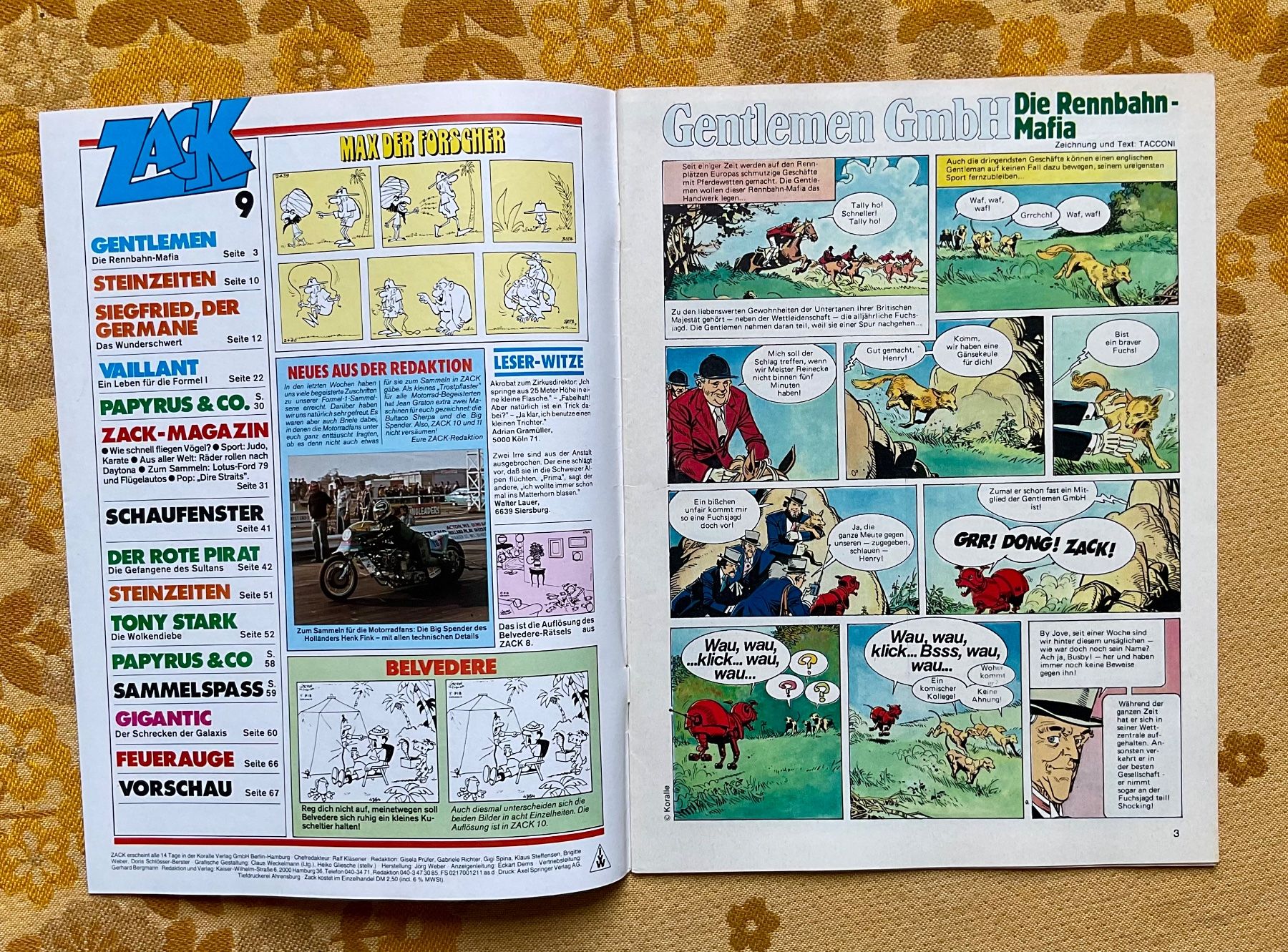 Comics: Zack Heft Nr 9 von 1979 – Gebraucht aus Endingen von nathan05 1