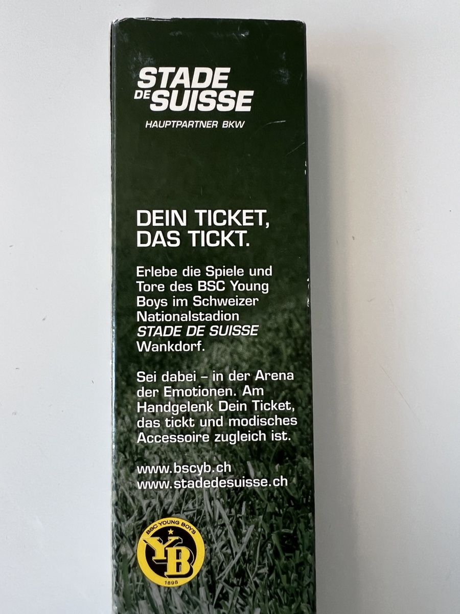 Swatch Orologi: Watch your Ticket mit BSC Young Boys YB – Nuovo e nell'imballaggio originale da Oberengstringen venduto da Dreamteam1 3