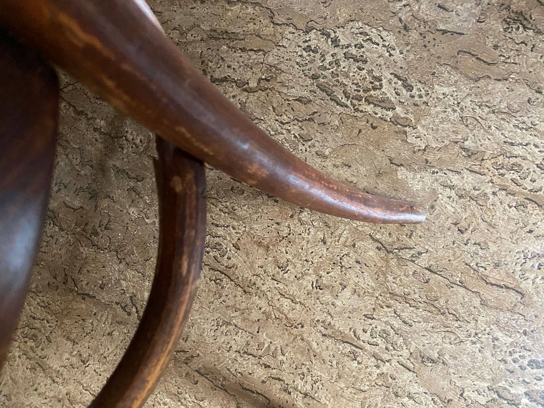 Sedie: Holzstuhl gebogen Thonet Stil Bugholz Sitz Sternmuster – Usato da Stein AR venduto da claire009 3