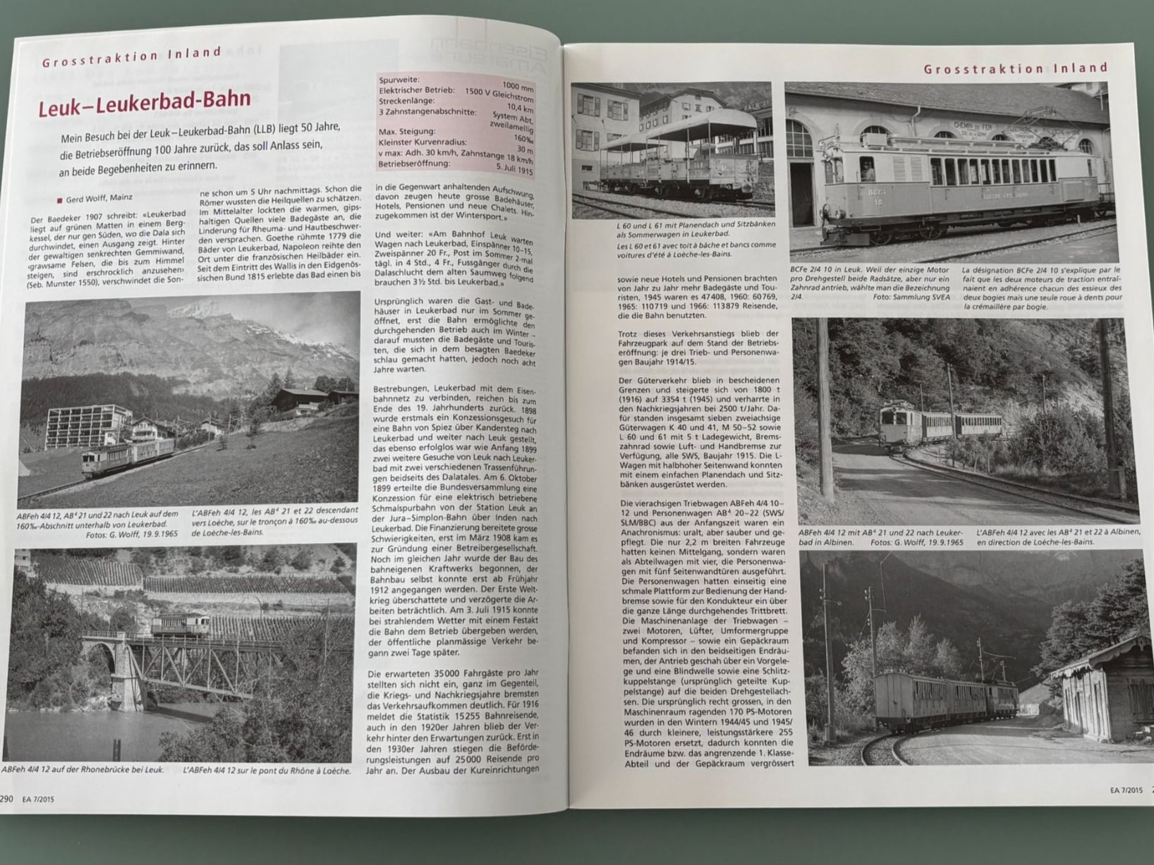 Hag Modellini di ferrovie: EISENBAHN AMATEUR 3x 2015 – Usato da Sion venduto da lol_98vj 2