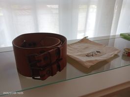Hundehalsband aus Echtleder handgemacht