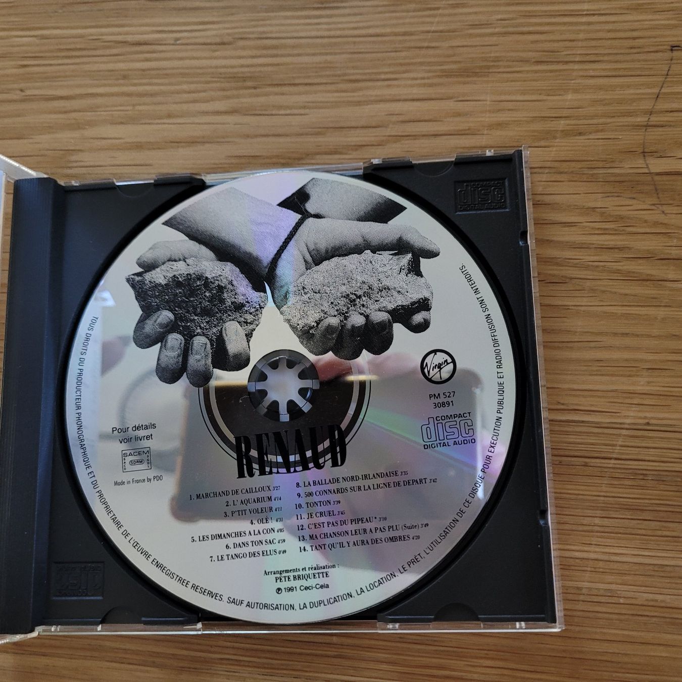 CD: CD Renaud Marchand de cailloux – Usato da Biel/Bienne venduto da Destockweb 1