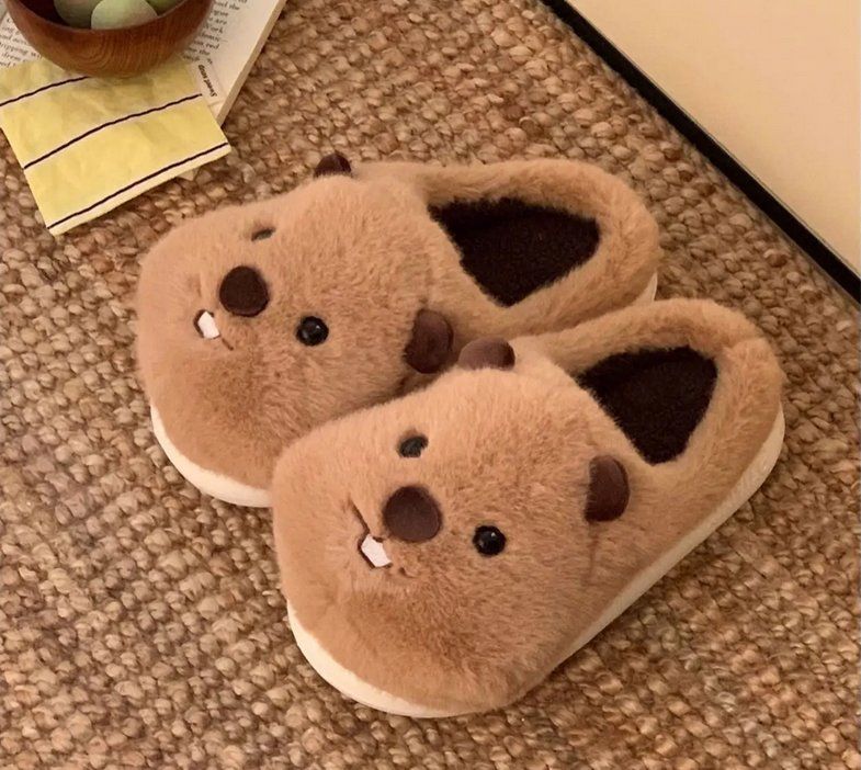 Scarpe da donna: Warme Capybara Hausschuhe – Nuovo e nell'imballaggio originale da Lausanne venduto da animalopolis 3