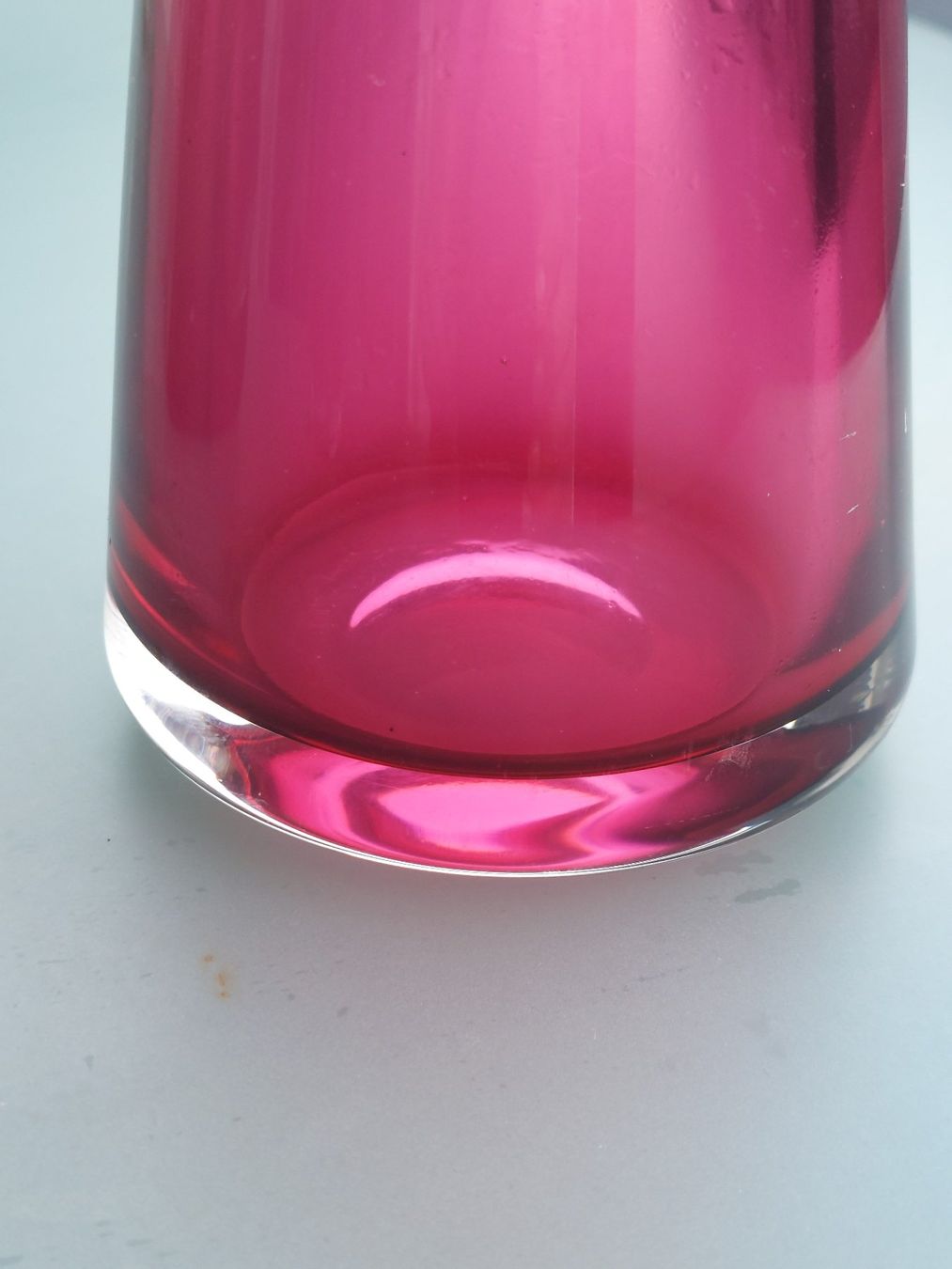 Vasen & Gefässe: Solifleur Glasvase, ,pinkfarben – Gebraucht aus Hergiswil NW von maiette-23.N 3