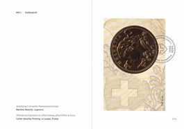 Faltblatt Ersttag Sonderblock Goldvreneli 2013