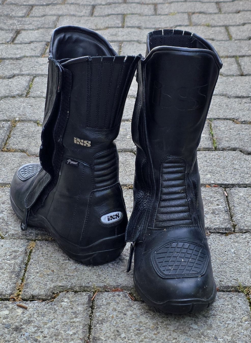 IXS Scarpe da donna: Motorradstiefel iXS schwarz Damen – Usato da Heimenhausen venduto da rovermini