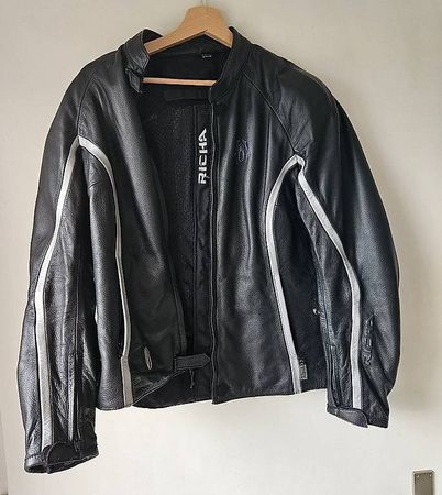 Damen - Motorrad - Leder - Jacke