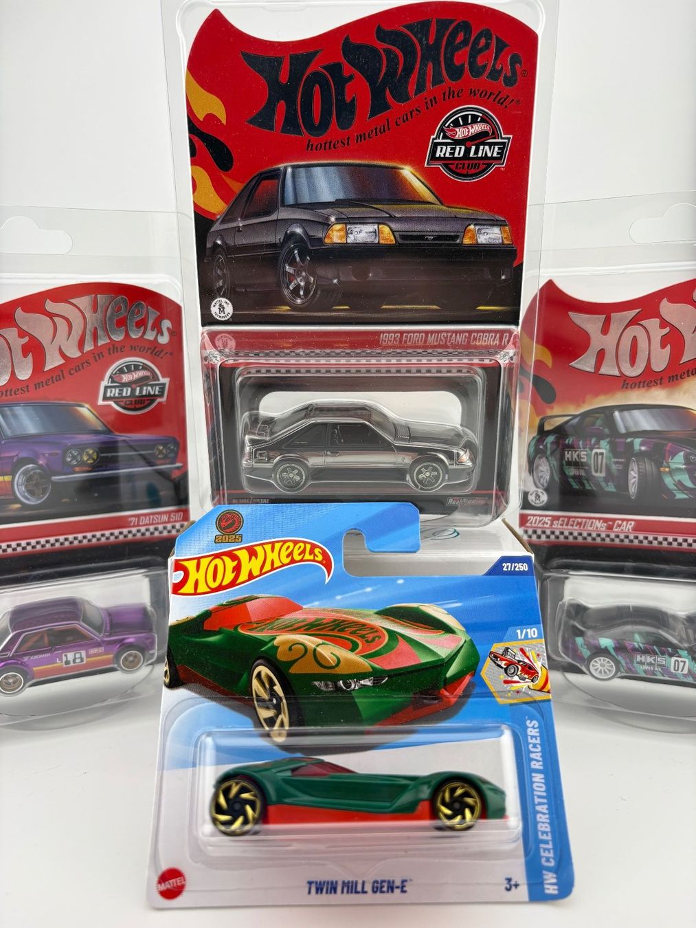 Hot Wheels Modellini d'auto: Hot Wheels Twin Mill Gen-E - 2025 - 27/250 – Nuovo e nell'imballaggio originale da Flawil venduto da HeisseReifen