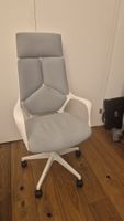 Bürostuhl weiss grau ergonomisch gebrauchter Zustand