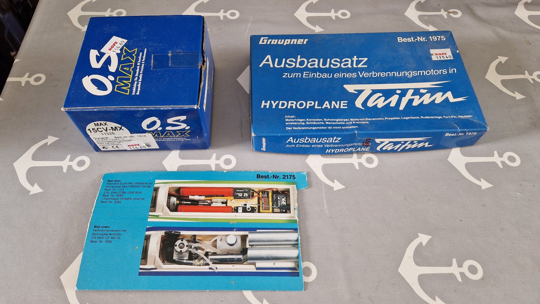 Graupner Modellismo RC: RC Boot Hydroplane von Graupner – Usato da Hausen AG venduto da Fjf130 9