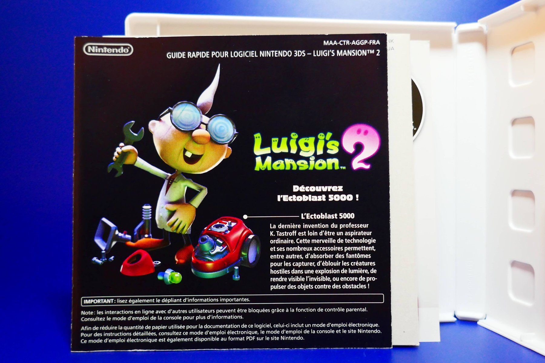Nintendo Giochi: Luigi's Mansion 2 - Nintendo 3DS – Usato da Vuarrens venduto da Espace-Retro 1