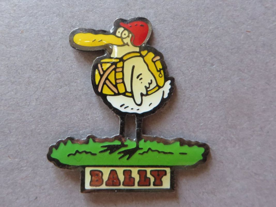 Placchette & Badge: PINS, BALLY ENTE MIT FALLSCHIRM – Usato da Neuhausen venduto da luckimucki