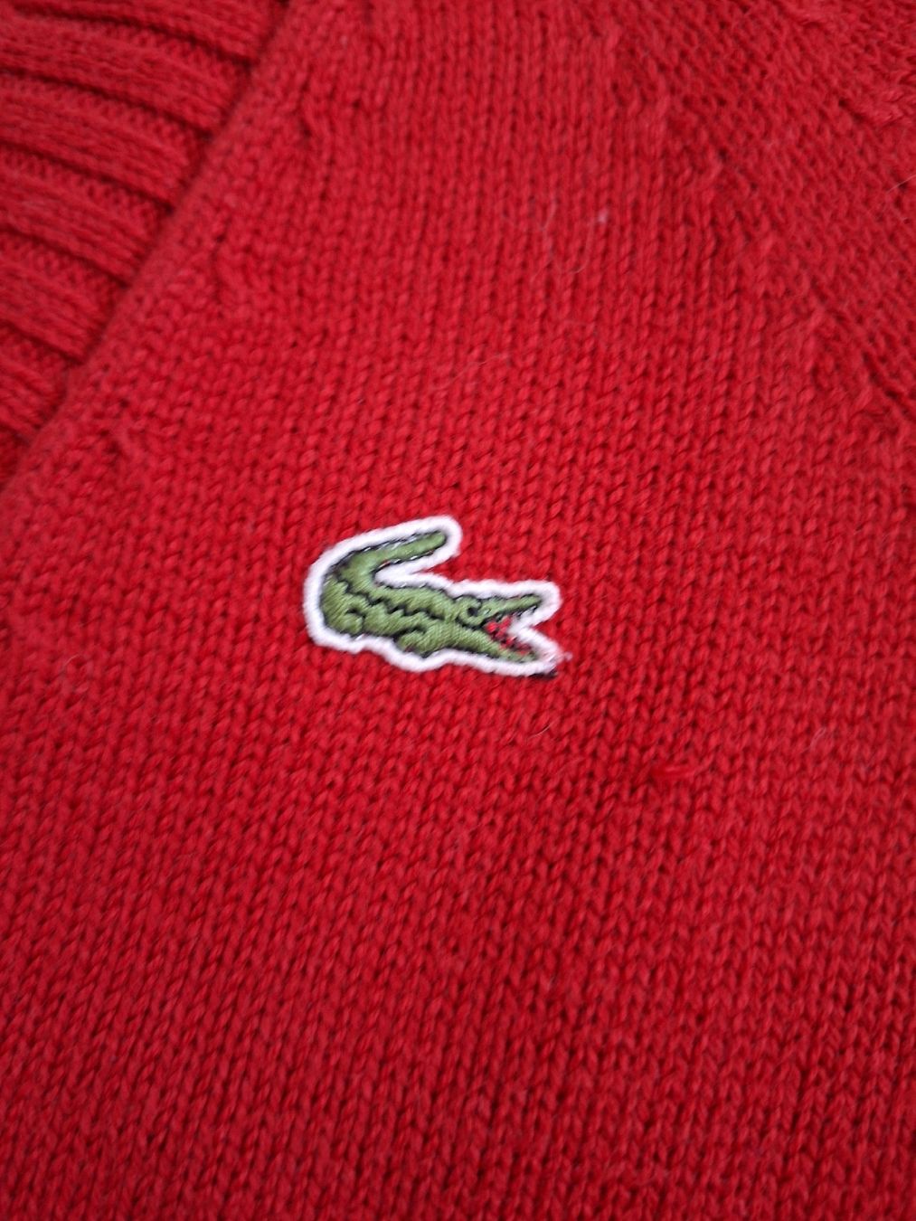 Lacoste Maglioni & Felpe: Pull LACOSTE rouge taille 36 bon état – Usato da Renens VD venduto da ser_j2fn 3