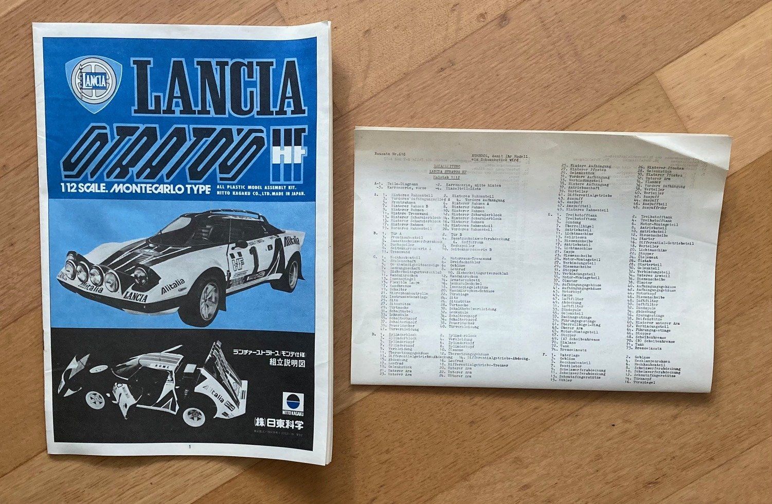 Modellini d'auto: Bausatz Lancia Stratos 1:12 – Nuovo (secondo la descrizione) da Uetikon am See venduto da Cupes 2