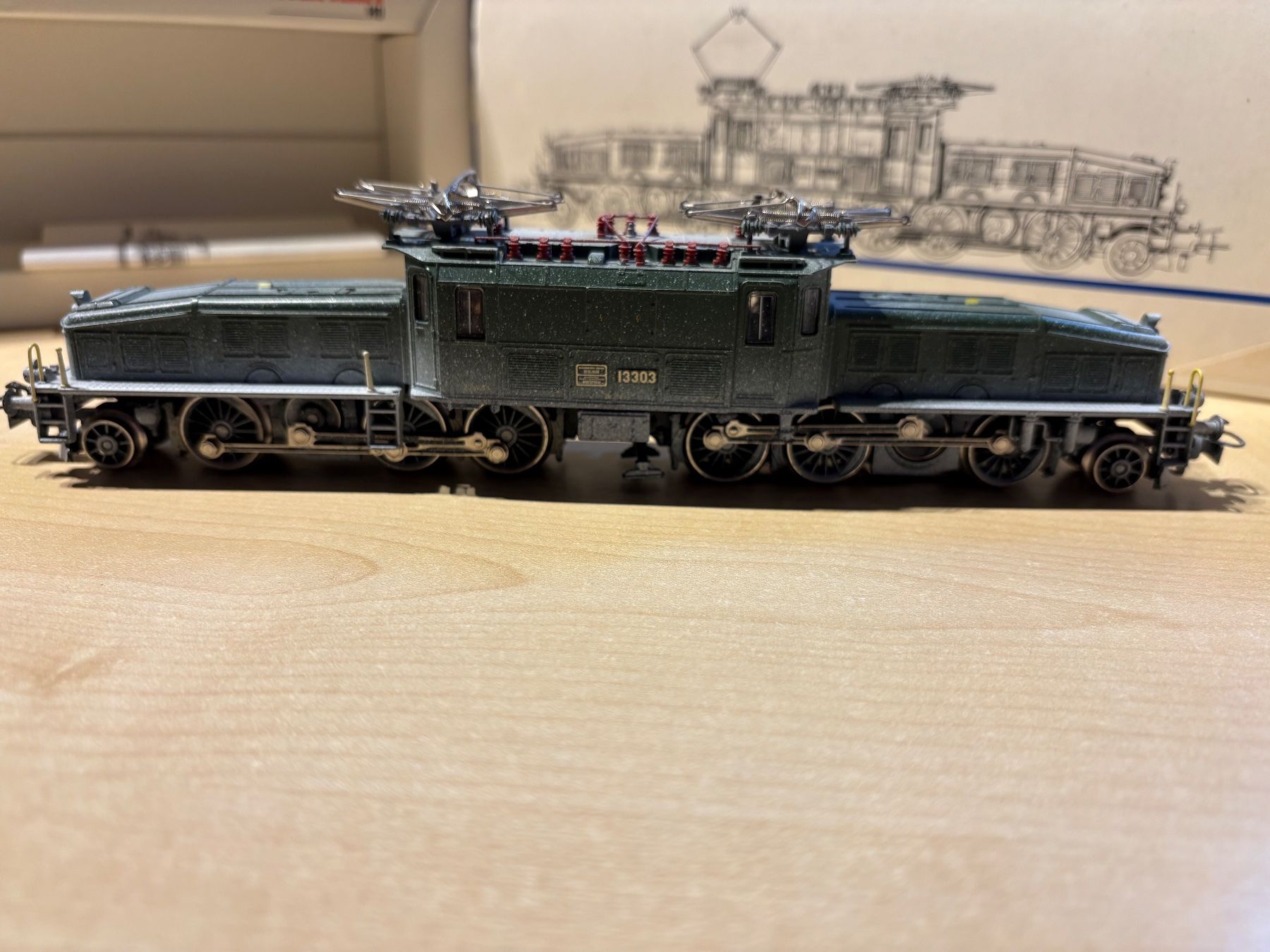 Märklin Trains électriques: Maerklin 3359 Be 6/8III enneigée – Neuf (Voir description) à Corcelles Payerne par Pierre66