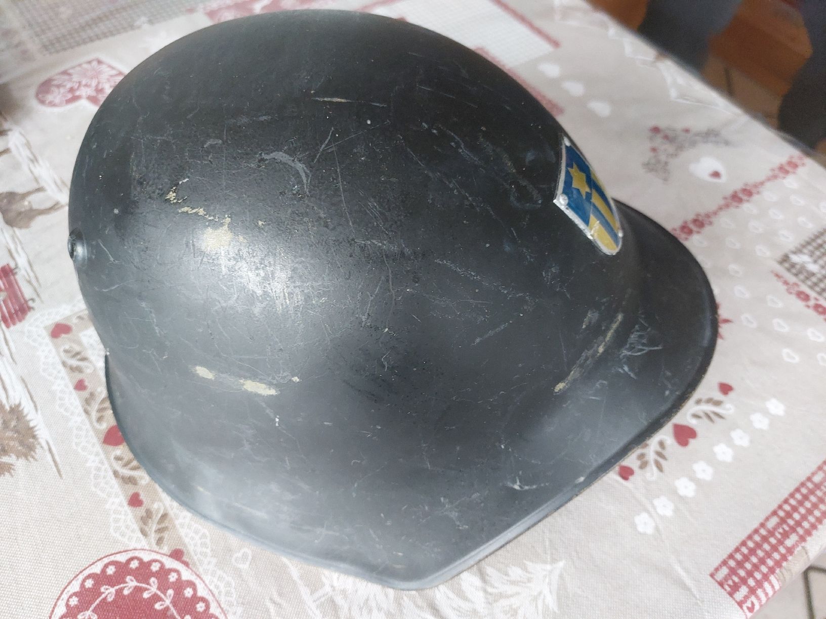 Armée suisse Pompiers: Alter Feuerwehrhelm ca 57cm – D'occasion à Landquart par Cedes