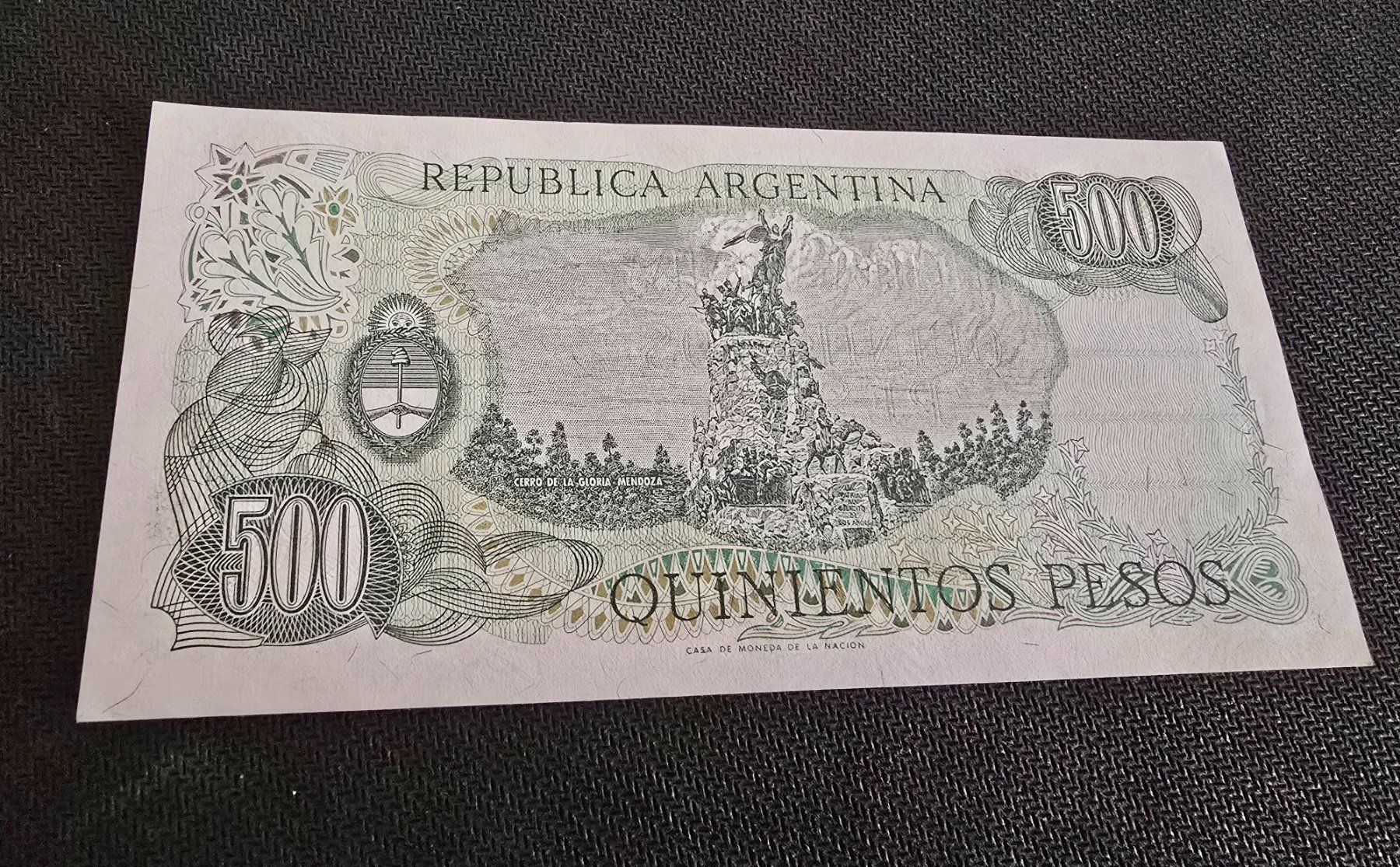 Banconote: Billet Argentine 500 – Nuovo (secondo la descrizione) da Petit-Lancy venduto da Minnie26 1