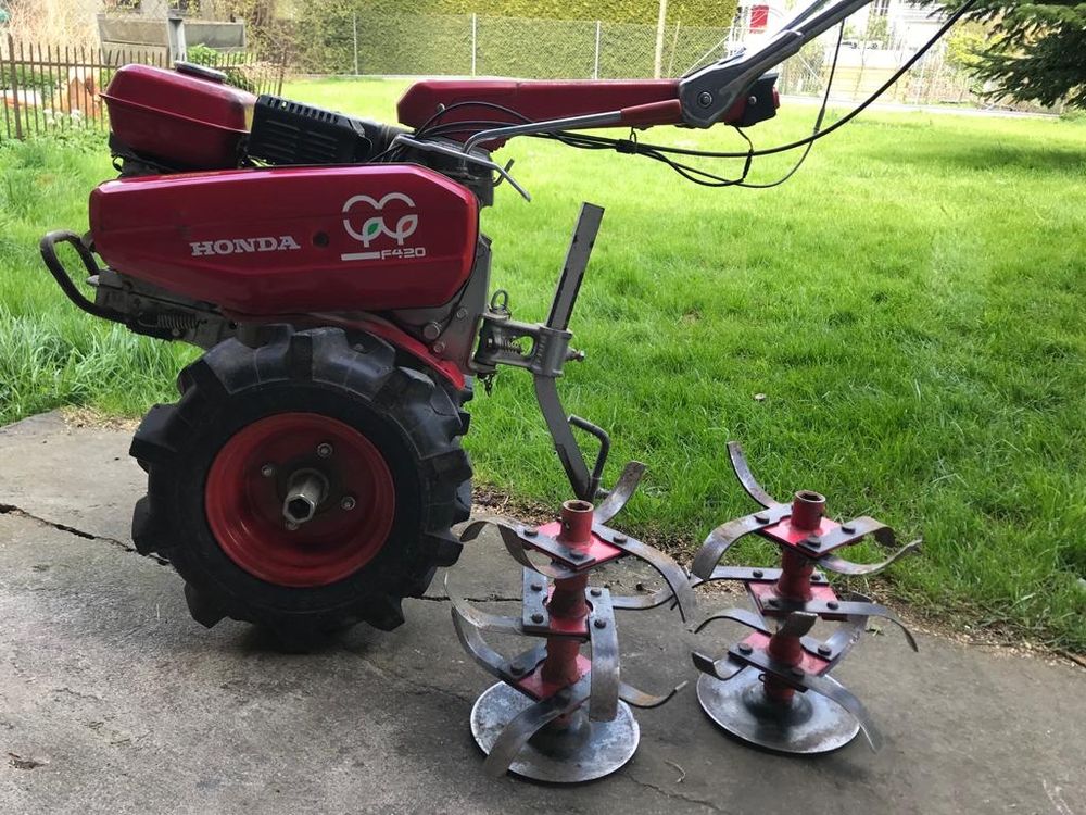 Honda Motoreinachser/Gartenfräse +Schneeschild, Messerbalken Comprare