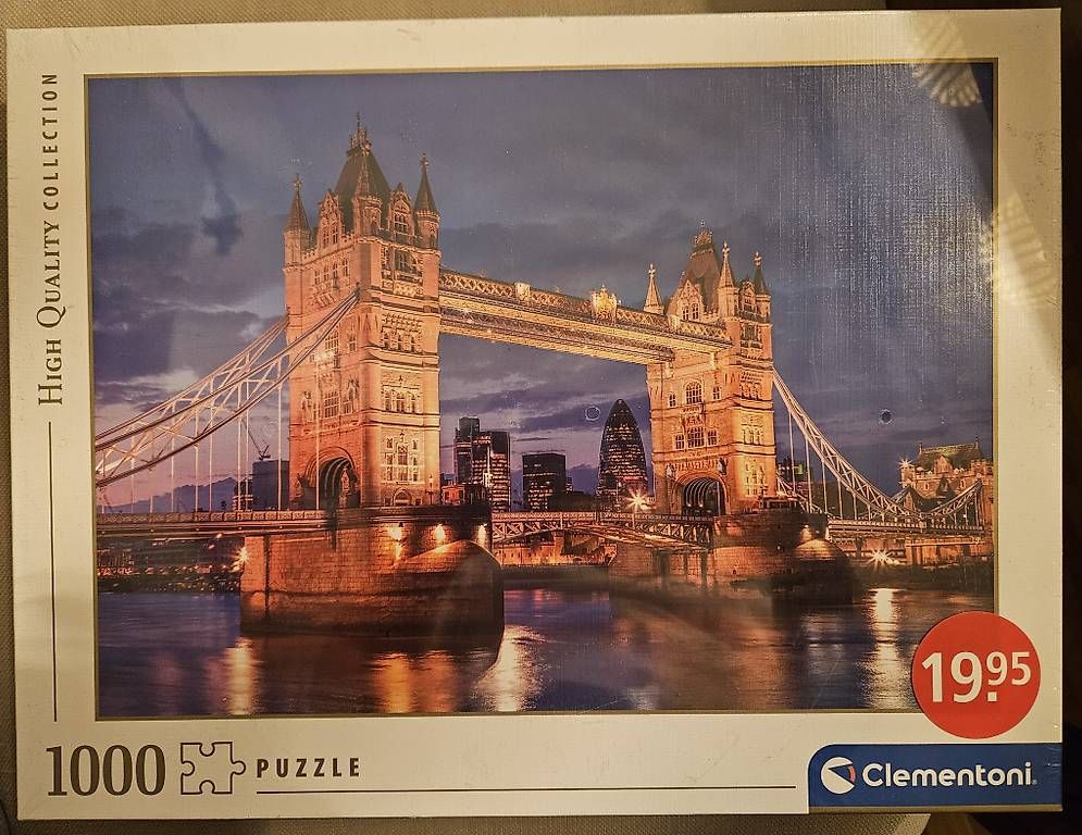 Puzzles: Puzzle 1000 Teile (Tower Bridge) - ungeöffnet – D'occasion à Affoltern am Albis par tan_b6jr