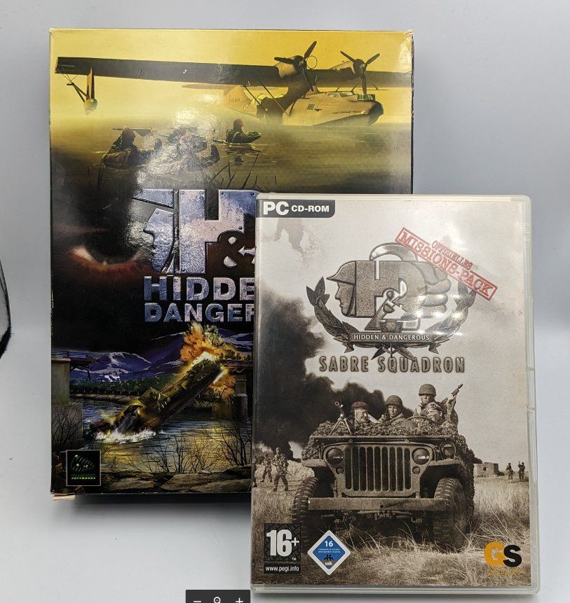 Giochi: Hidden & Dangerous 1 in Bigbox OVP mit Addon – Usato da Bad Ragaz venduto da MR_BR
