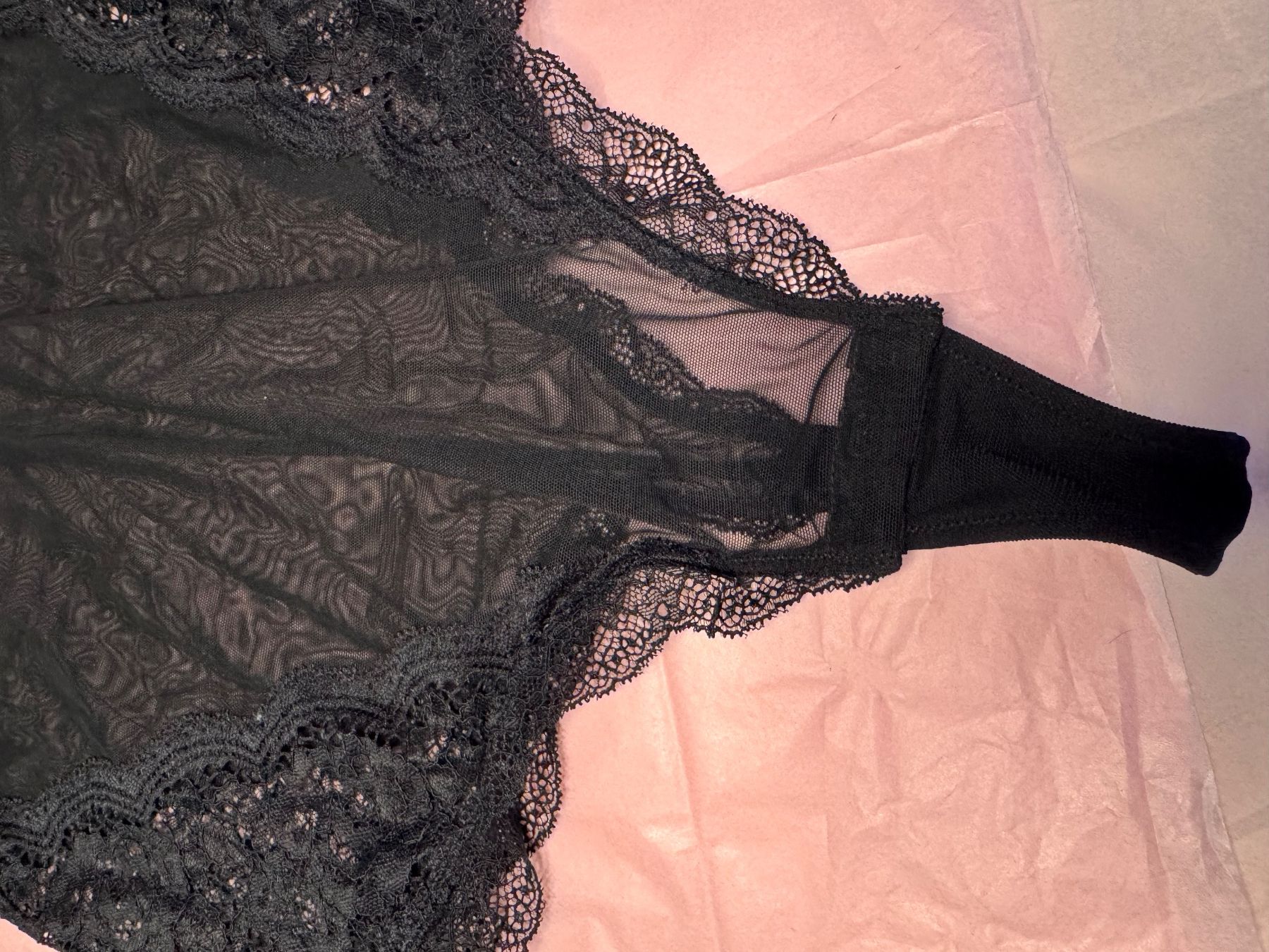 Altra biancheria intima: Schwarzer Spitzenbody mit Push-Up Gr. 80C – Nuovo e nell'imballaggio originale da Emmen venduto da t_a_n88x 3
