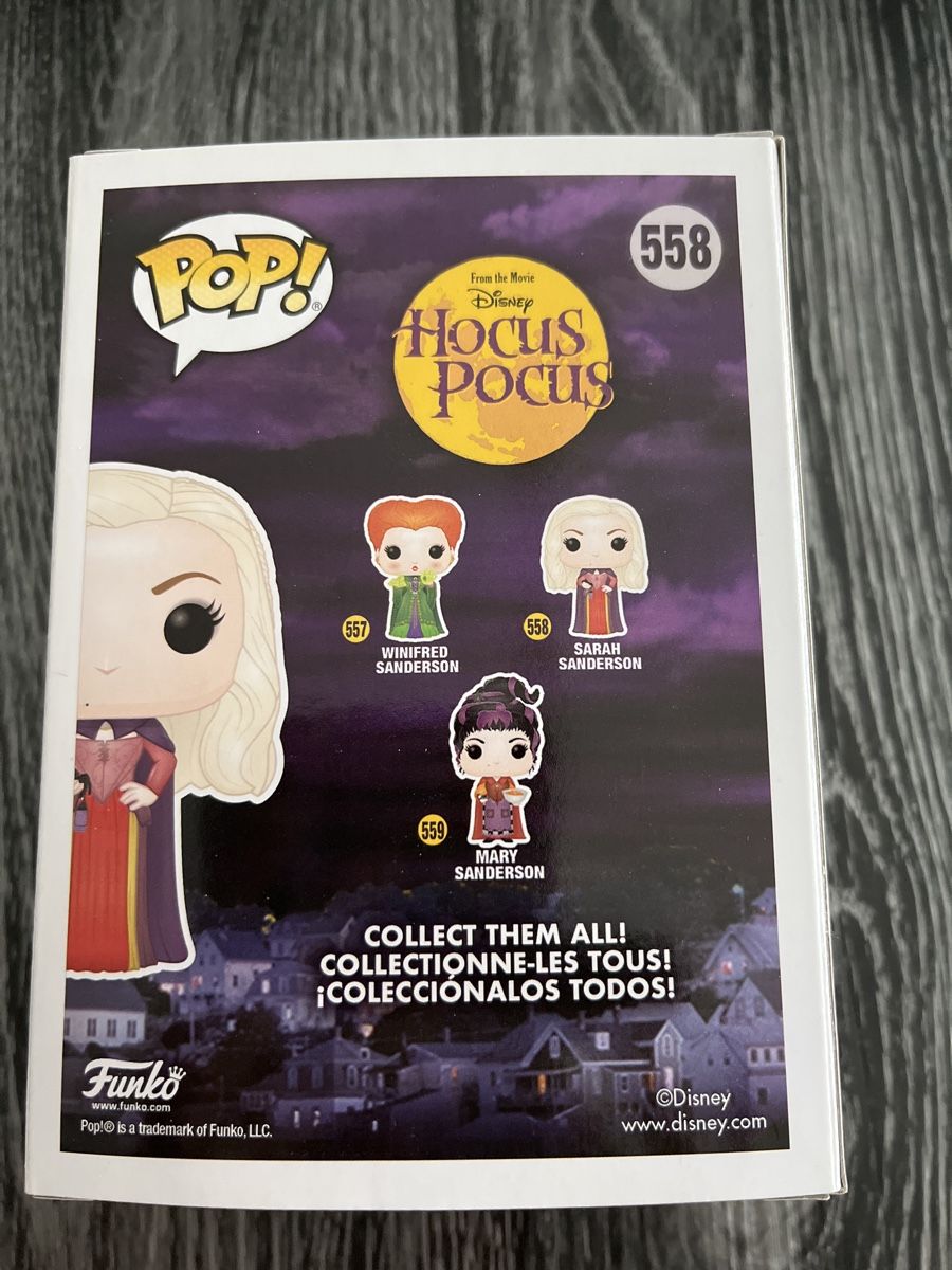 Funko Statuette: Funko pop Disney Hocus Pocus Sarah 558 – Nuovo e nell'imballaggio originale da Yverdon-les-Bains venduto da vin_95zk 3