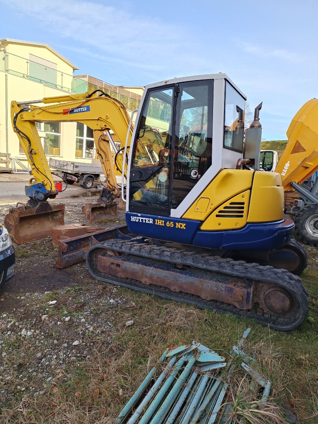 Hutter Bagger: Bagger Hutter IHI 65NX – Gebraucht aus St. Antoni von