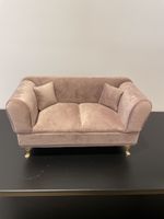 Schmuckkästchen Sofa Samt Rosa Gold Füsse Spiegel