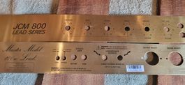 Set Original Marshall Amp Faceplates JCM800