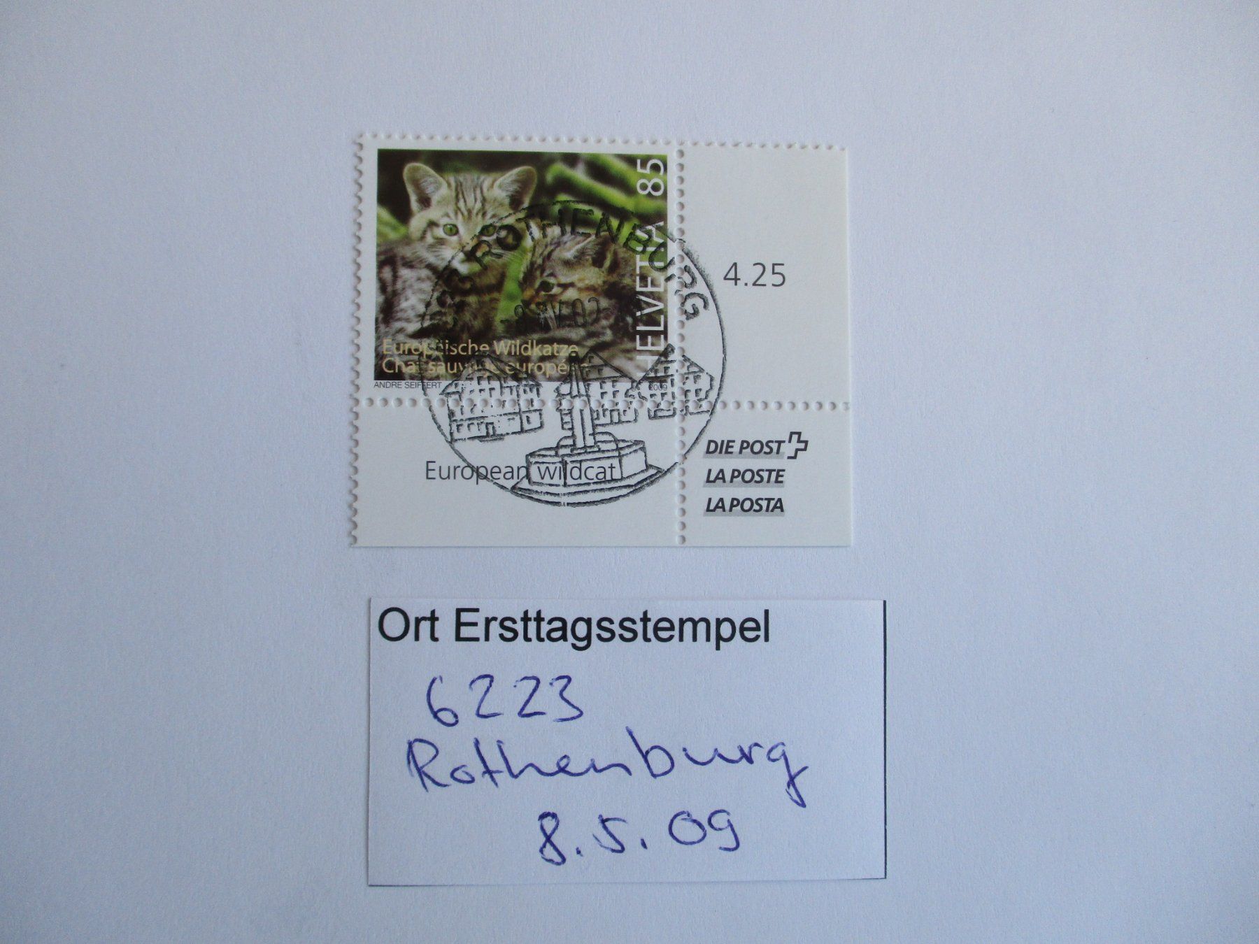 Tutti i francobolli: Voll Ort Ersttagsstempel 6027 Römerswil – Usato da Langnau b. Reiden venduto da Aktuell88