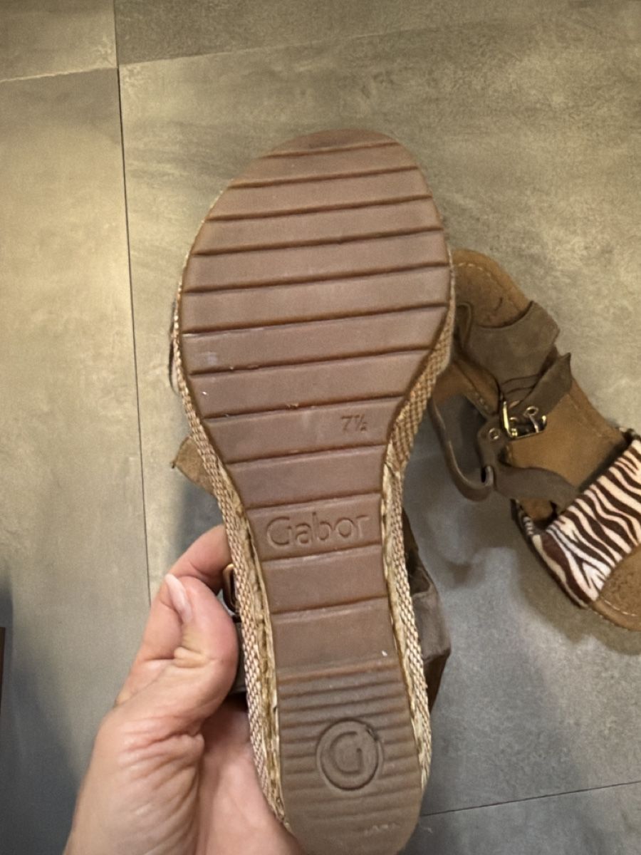 Gabor Scarpe da donna: Gabor Sandale 7.5 – Usato da Däniken SO venduto da NBdesign 2