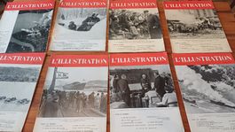 8 Alte illustrierte 40 er Jahre