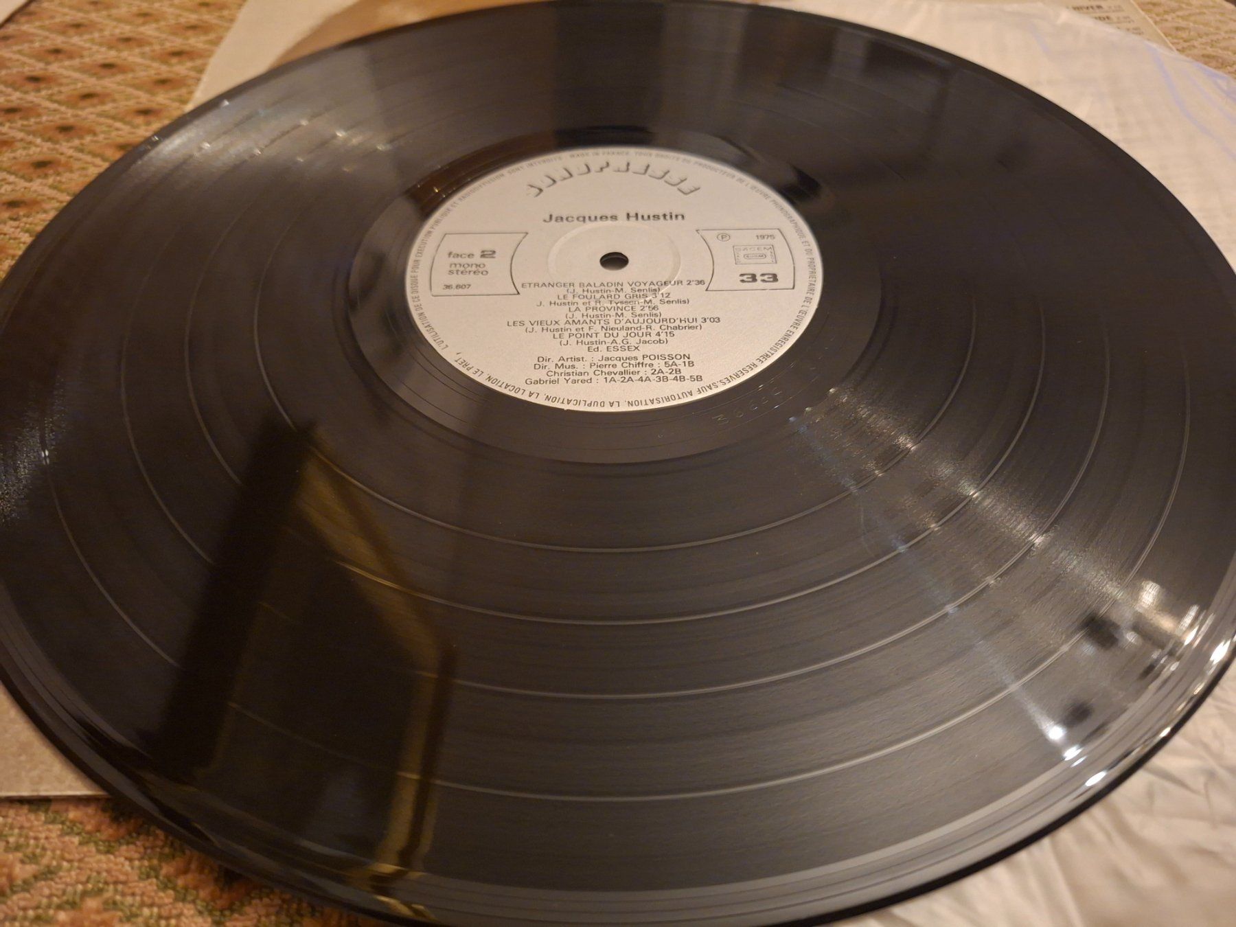 Schallplatten: French Folk - Jacques Hustin - 1975 – Gebraucht aus Bernex von Wannabehasbeen01 5