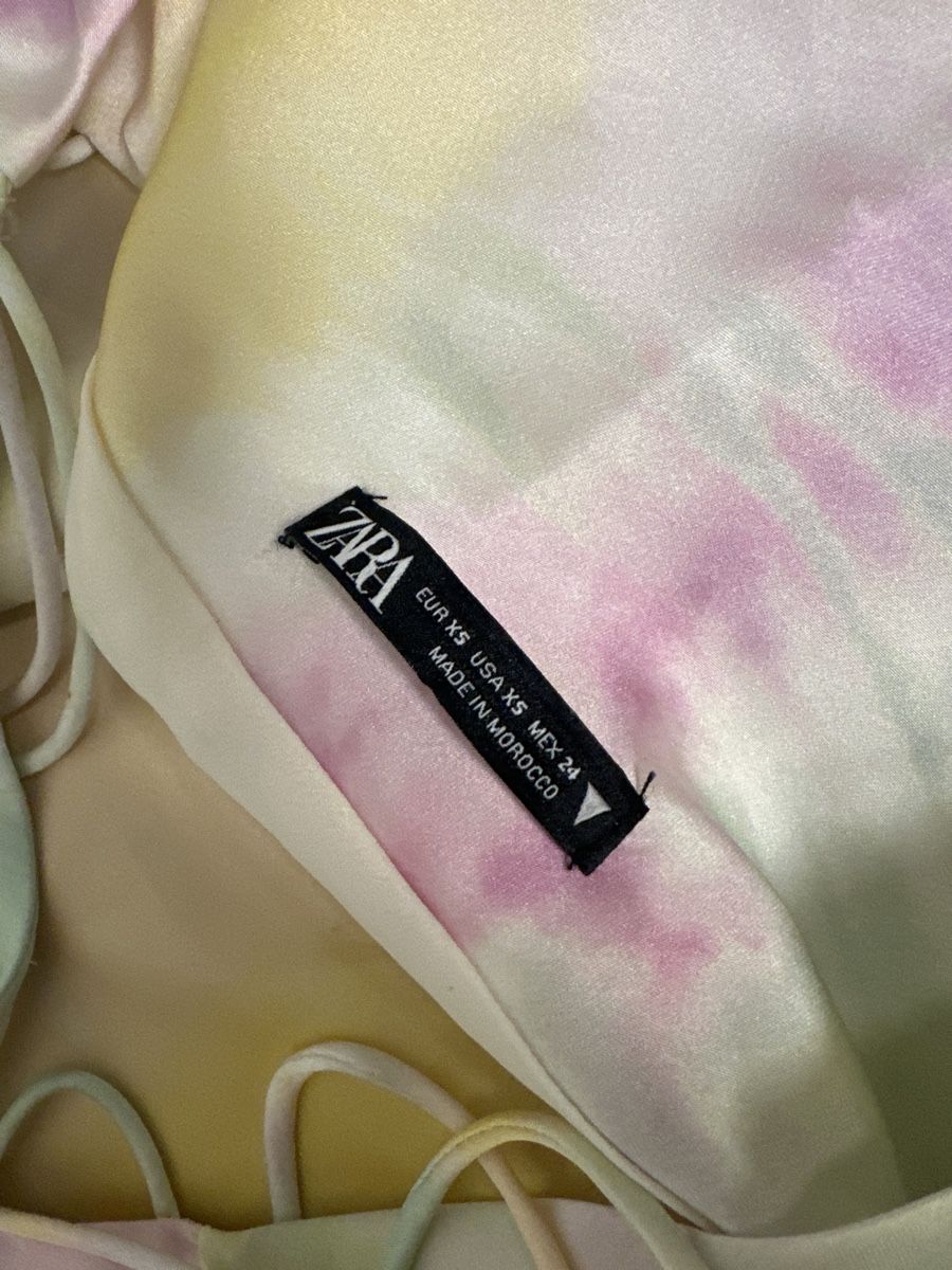 Zara Vestiti: Minikleid, Tie Dye Muster, Pastell – Usato da Neuenegg venduto da kar_smg9 2