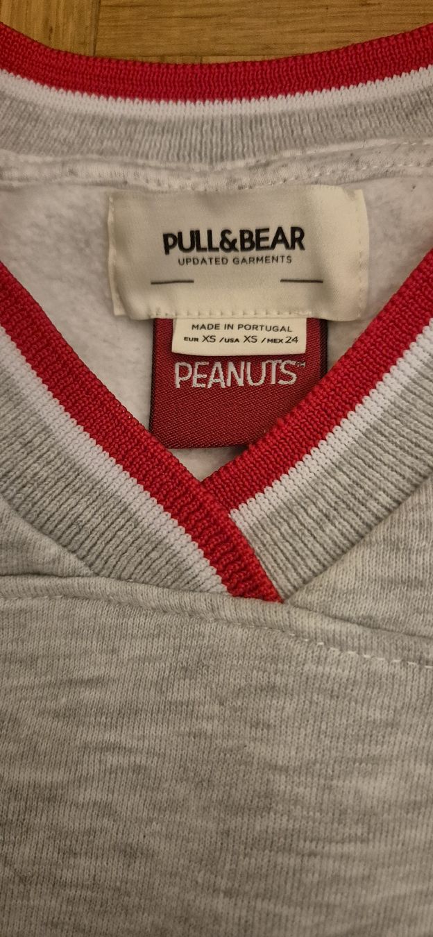 Pull&Bear Maglioni & Felpe: Pull&Bear Peanuts Sweatshirt grau Grösse XS getragen. – Nuovo (secondo la descrizione) da Münchenstein venduto da yes_l59n 2
