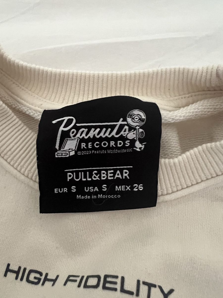Pull&Bear Maglioni & Felpe: snoopy peanuts records cropped Pulli, Pull & Bear, Gr: S – Nuovo (secondo la descrizione) da Küttigen venduto da Avena 2