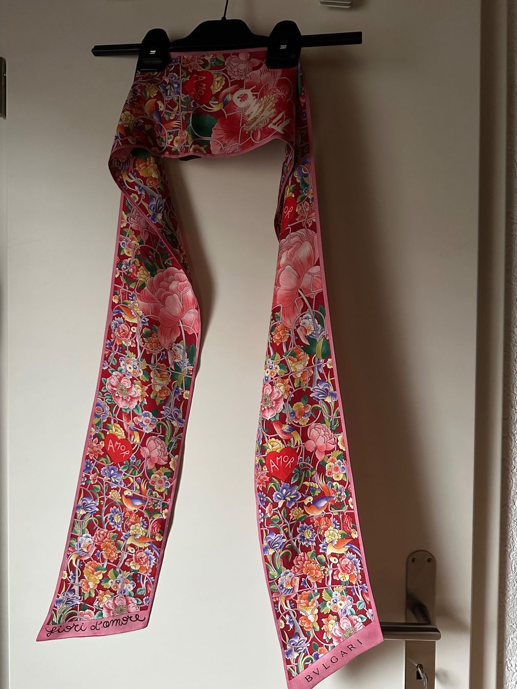 Bulgari Foulard & Sciarpe: Original Bulgari Seidentwill, 14x 180cm, neu – Nuovo e nell'imballaggio originale da Aarburg venduto da flacon05 1