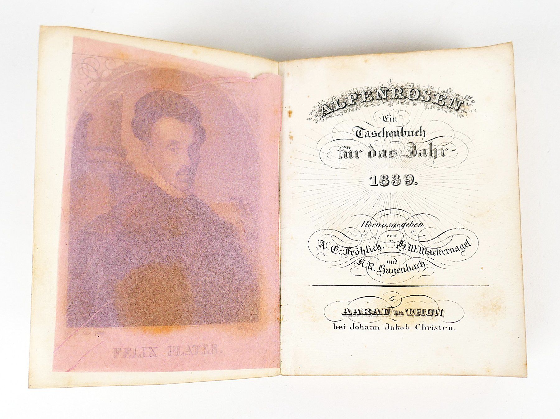 Libri: Buch: Alpenrosen von 1839 – Usato da Urtenen-Schönbühl venduto da Restwert_Schoenbuehl